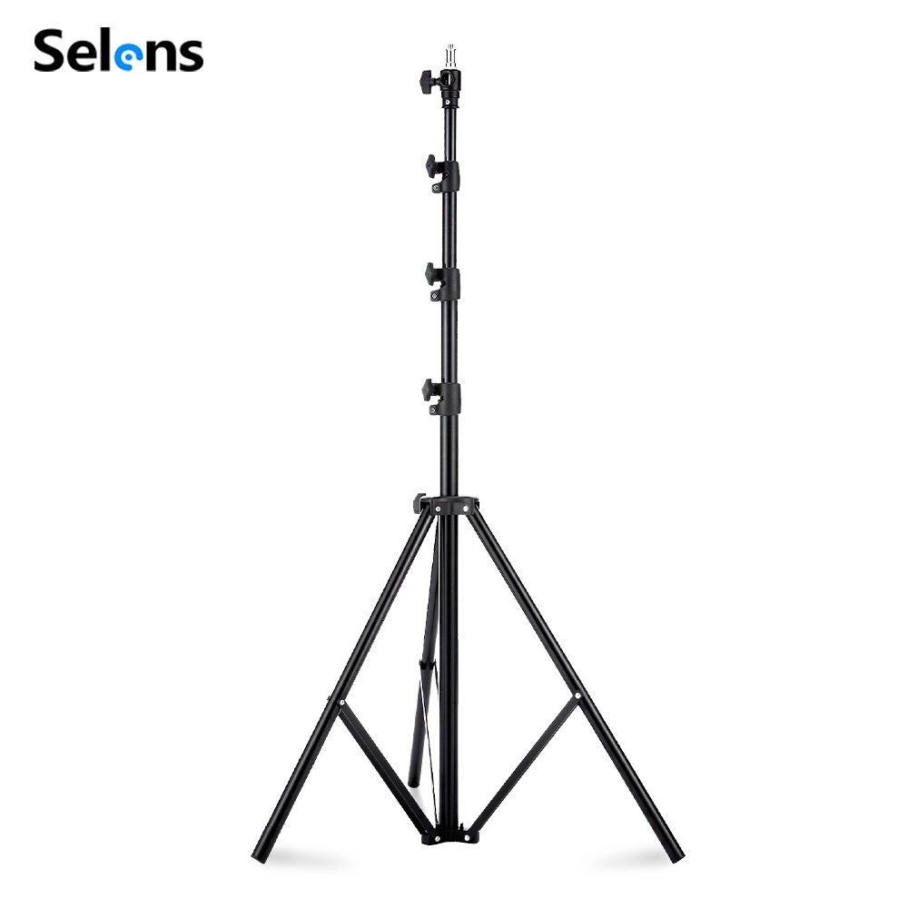 Photography Lighting For Products - Selens Stativo con Cuscino d'Aria 2.2~3.95m