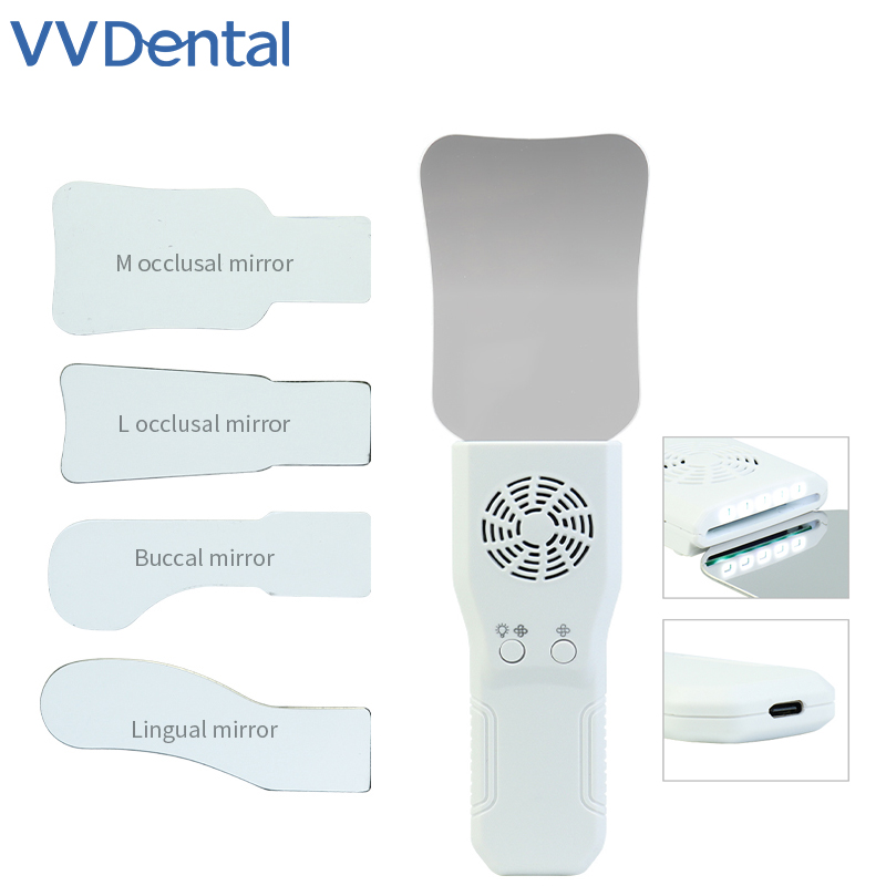 Photography Lighting Setup - Set di Specchietti Dentali Antiappannamento VVDental,