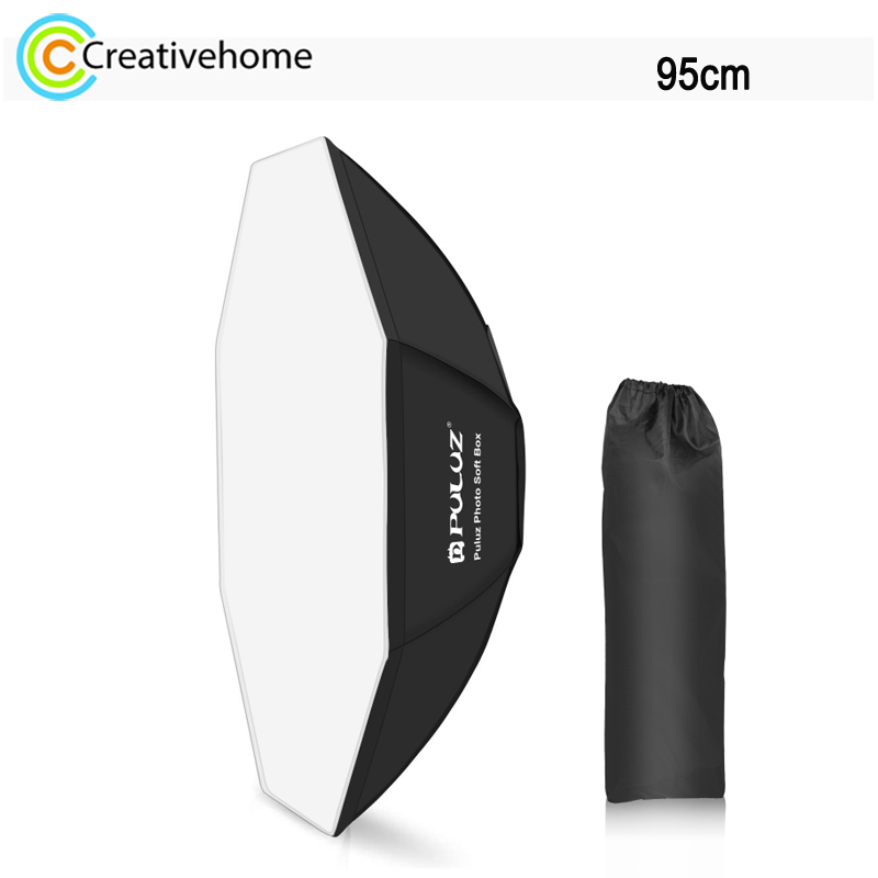 Photography Lighting With Flash - PULUZ 95cm Octagon Photography Softbox diffusore