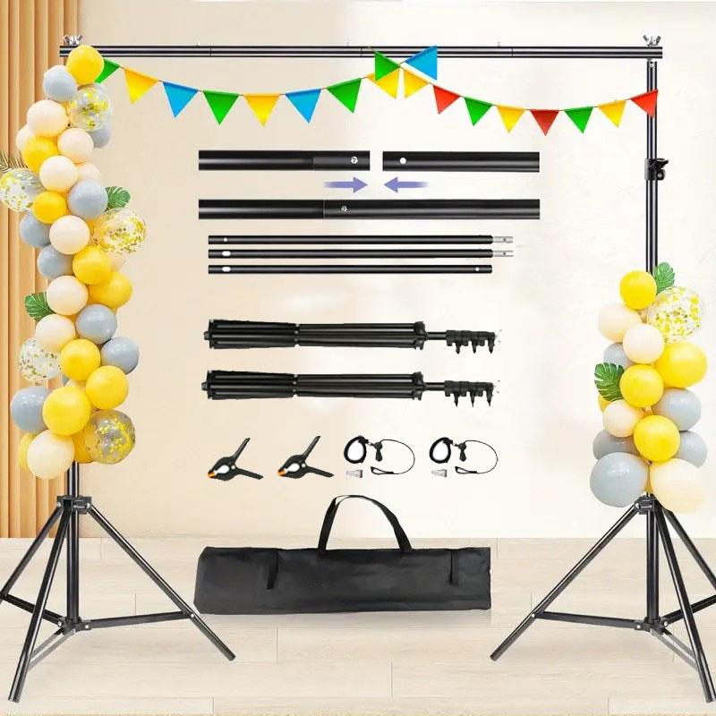 Portrait Photography With Lighting - Kit Supporto per Sfondo Fotografico Regolabile,