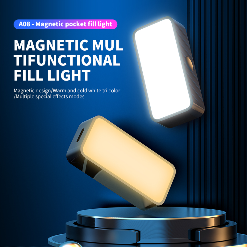 Photography Lighting Accessories - Mini luce di riempimento magnetica portatile