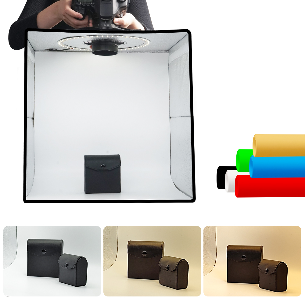 Photography Lighting Setup - Lightdow Scatola fotografica dimmerabile Luce a