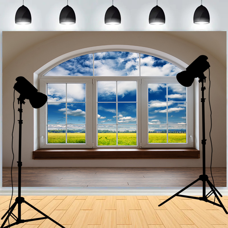 Portrait Photography With Lighting - Sfondo Fotografico per Studio con Effetto