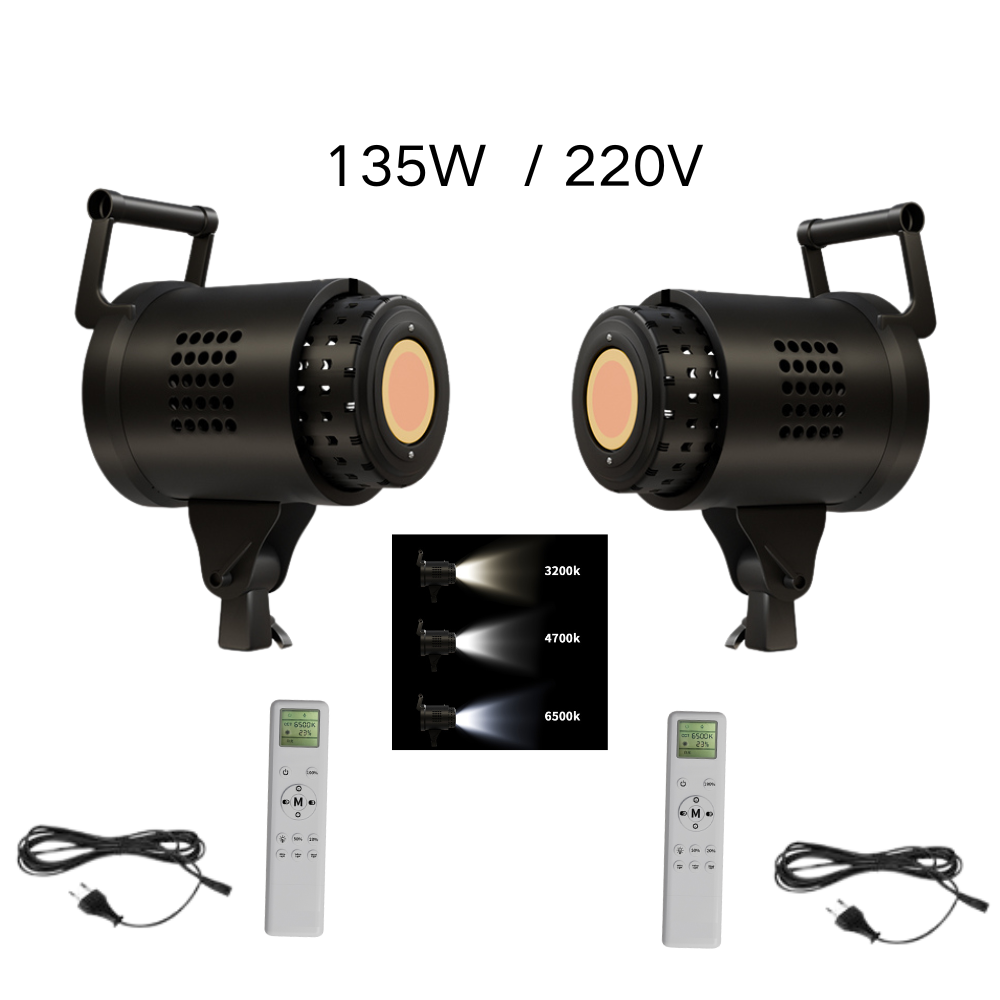 Portrait Photography With Lighting - 115/135W Fotografia Bowens Illuminazione LED 220V