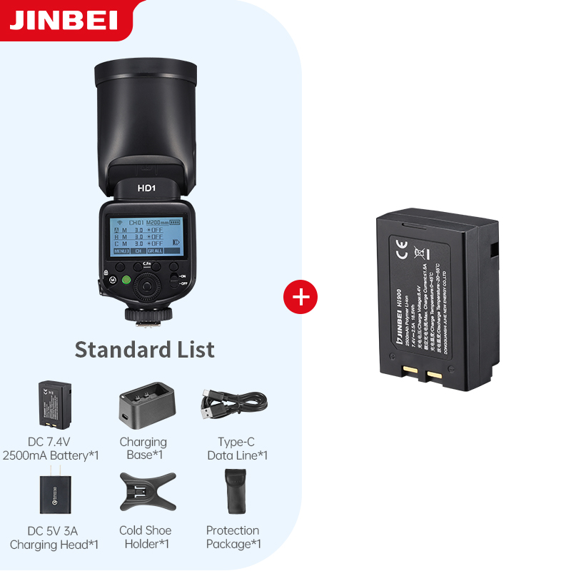 JINBEI HD-1 Flash per Fotocame - Photography Lighting With Flash recensione e prezzo