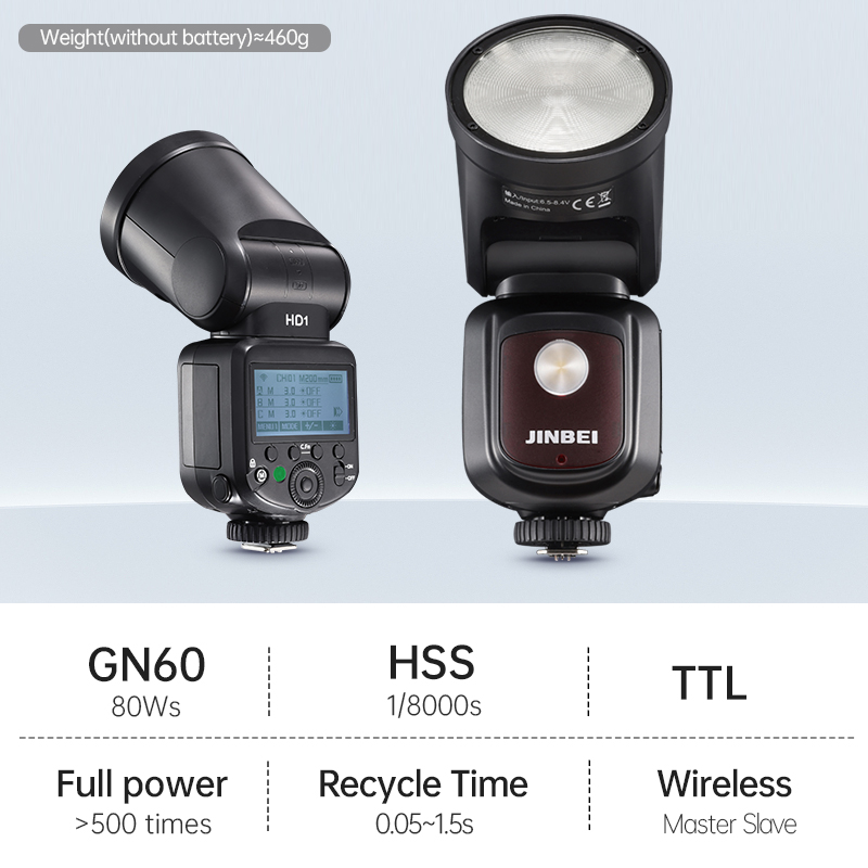 JINBEI HD-1 Flash per Fotocame - Photography Lighting With Flash recensione e prezzo