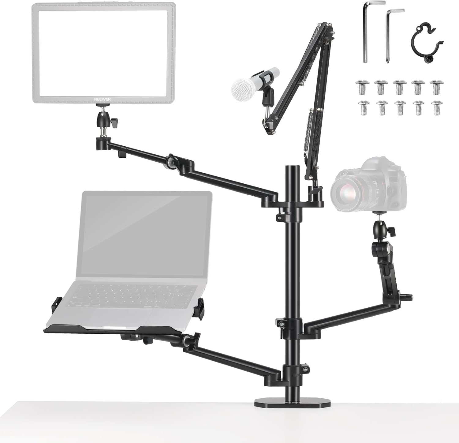 Supporto da scrivania per foto - Photography Lighting Rig recensione e prezzo