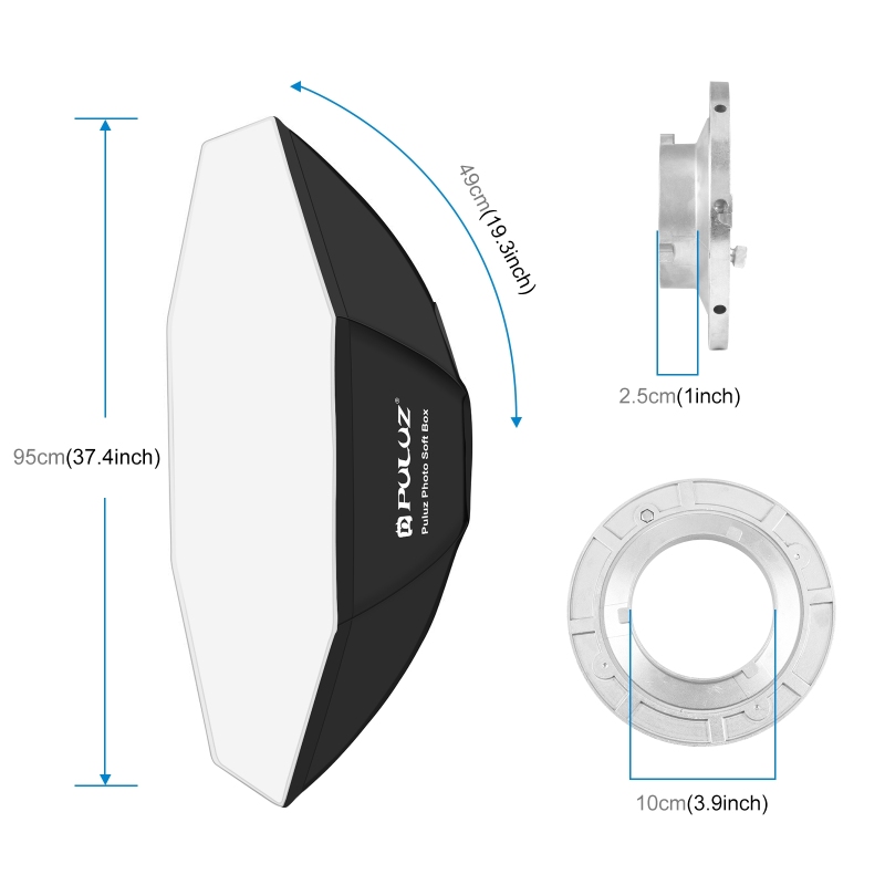 PULUZ 95cm Octagon Photography - Photography Lighting With Flash recensione e prezzo