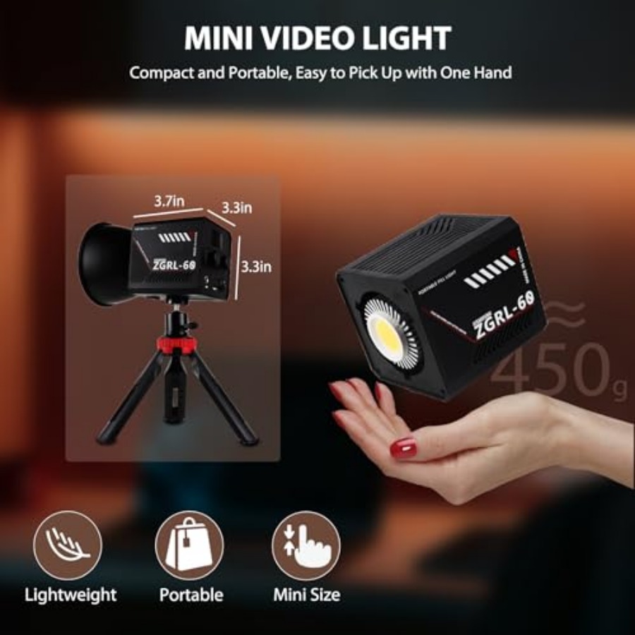 Luce video LED COB da 60W port - Photography Lighting Video recensione e prezzo