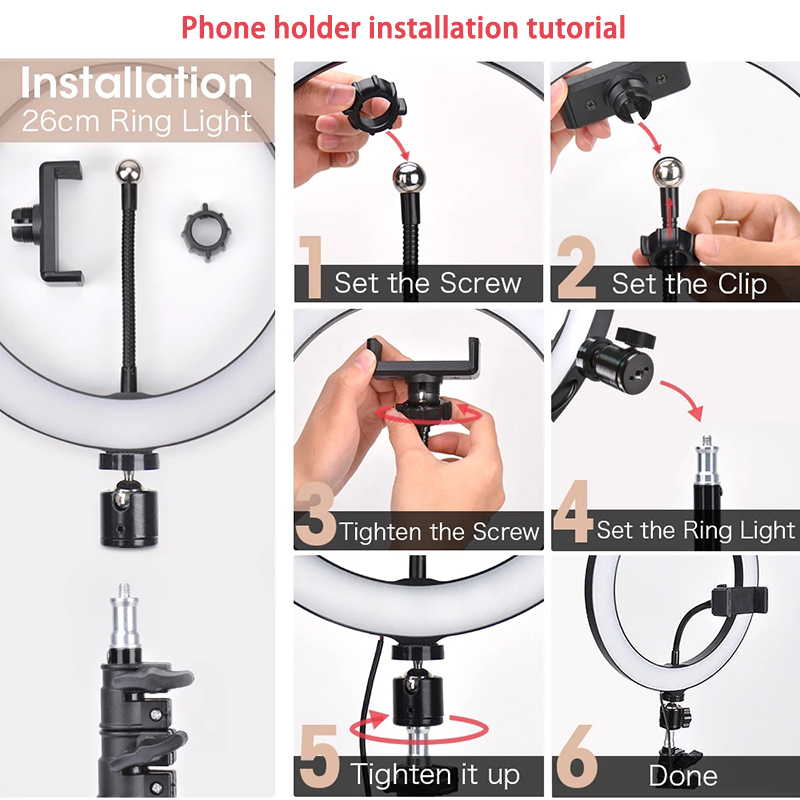 Luce LED per Video 16/26/33cm, - Photography Lighting For Products recensione e prezzo