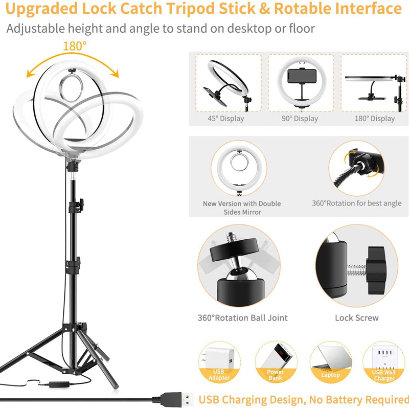 Luce LED per Video 16/26/33cm, - Photography Lighting For Products recensione e prezzo