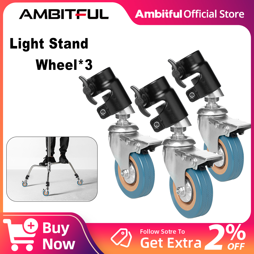 AMBITFUL Set di ruote in metal - Photography Lighting Setup recensione e prezzo