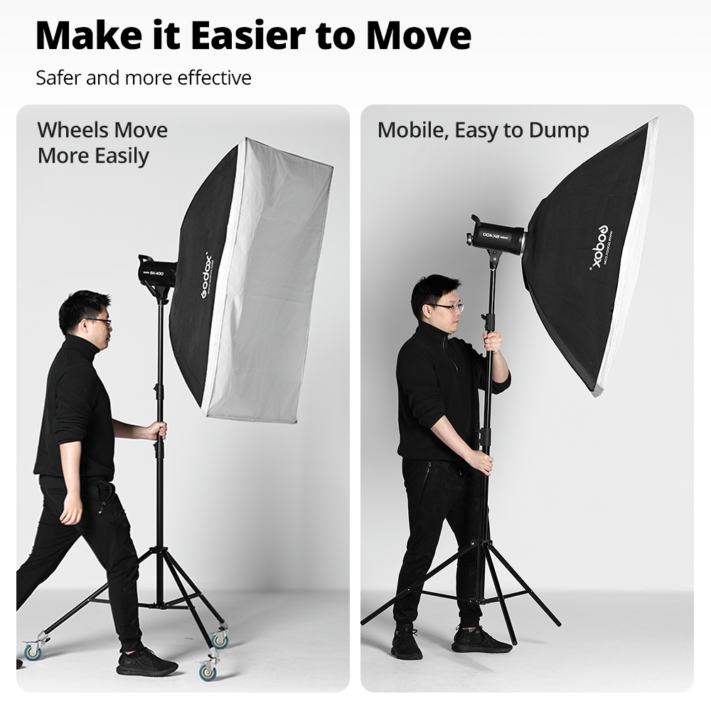 AMBITFUL Set di ruote in metal - Photography Lighting Setup recensione e prezzo