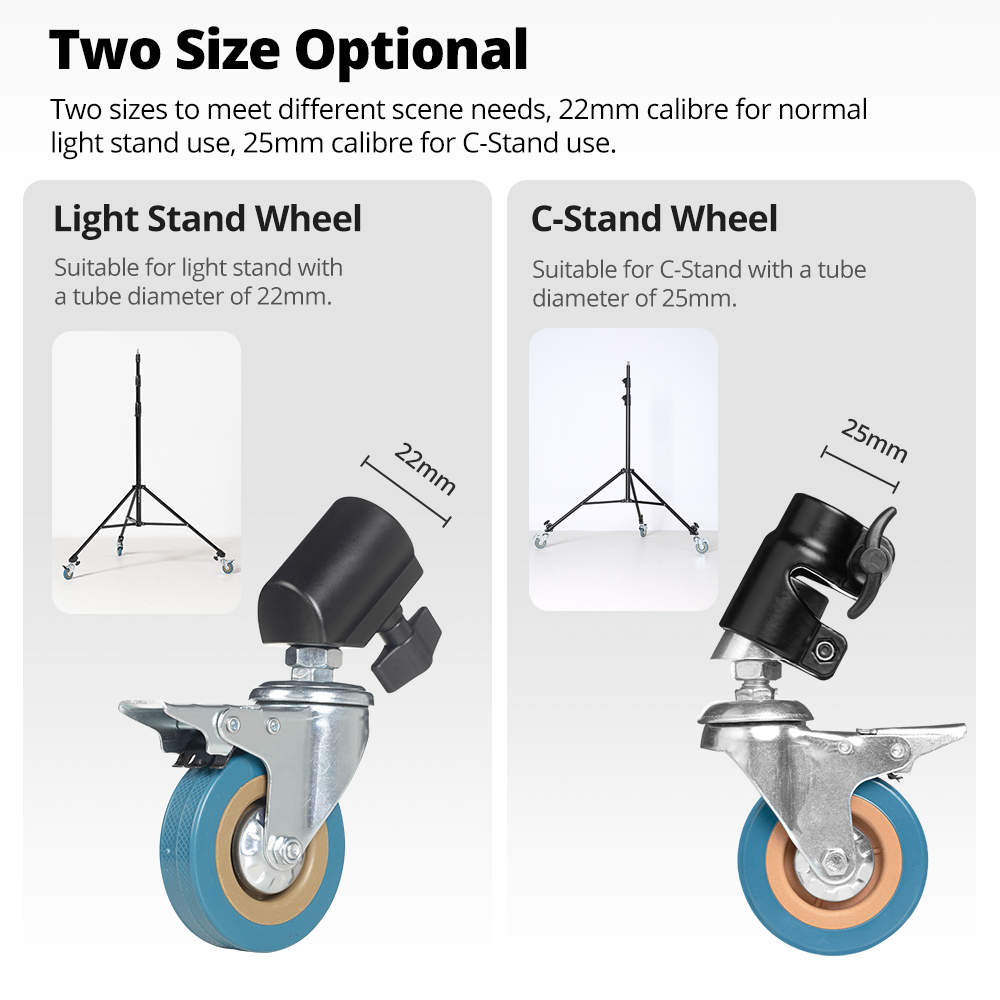 AMBITFUL Set di ruote in metal - Photography Lighting Setup recensione e prezzo