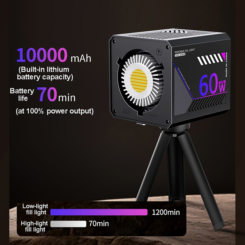 Luce Video RGB 60W Portatile L - Photography Lighting For Products recensione e prezzo