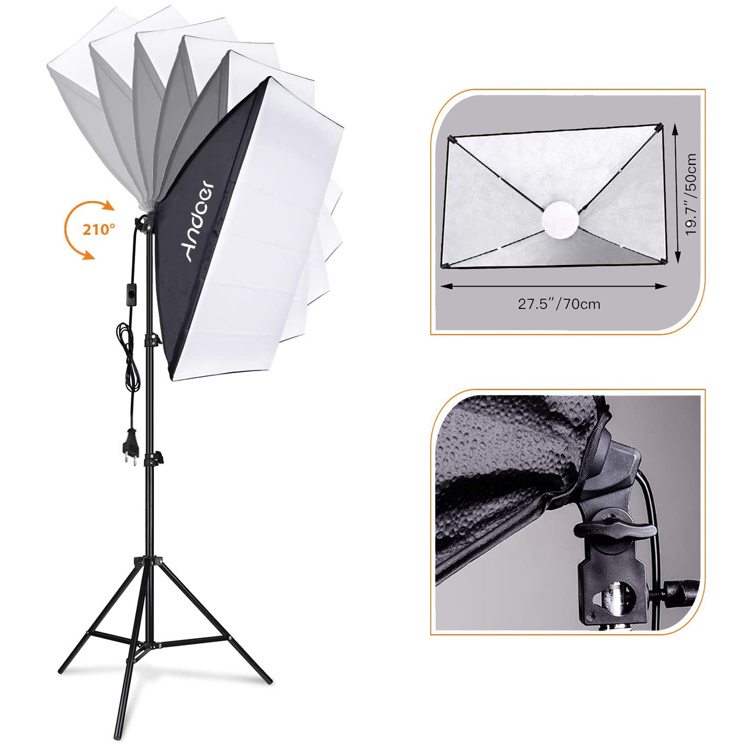 Set di Illuminazione Softbox A - Photography Lighting Setup recensione e prezzo