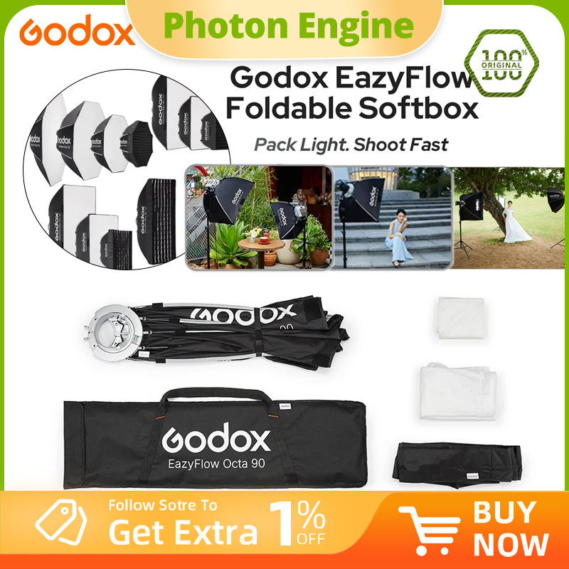 Softbox pieghevole Godox serie - Photography Lighting For Products recensione e prezzo